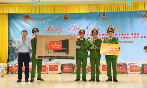 Học viện CSND thực hiện chương trình thiện nguyện “Đông ấm vùng cao” tại tỉnh Yên Bái